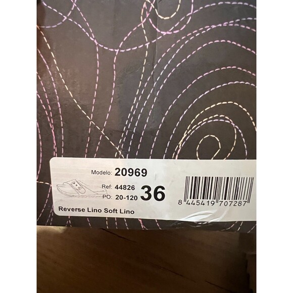 NIB Homers Tan Suede Slip On Open Toe Hand Crafted Buckle Slide Sandals Size 36 - Picture 8 of 9